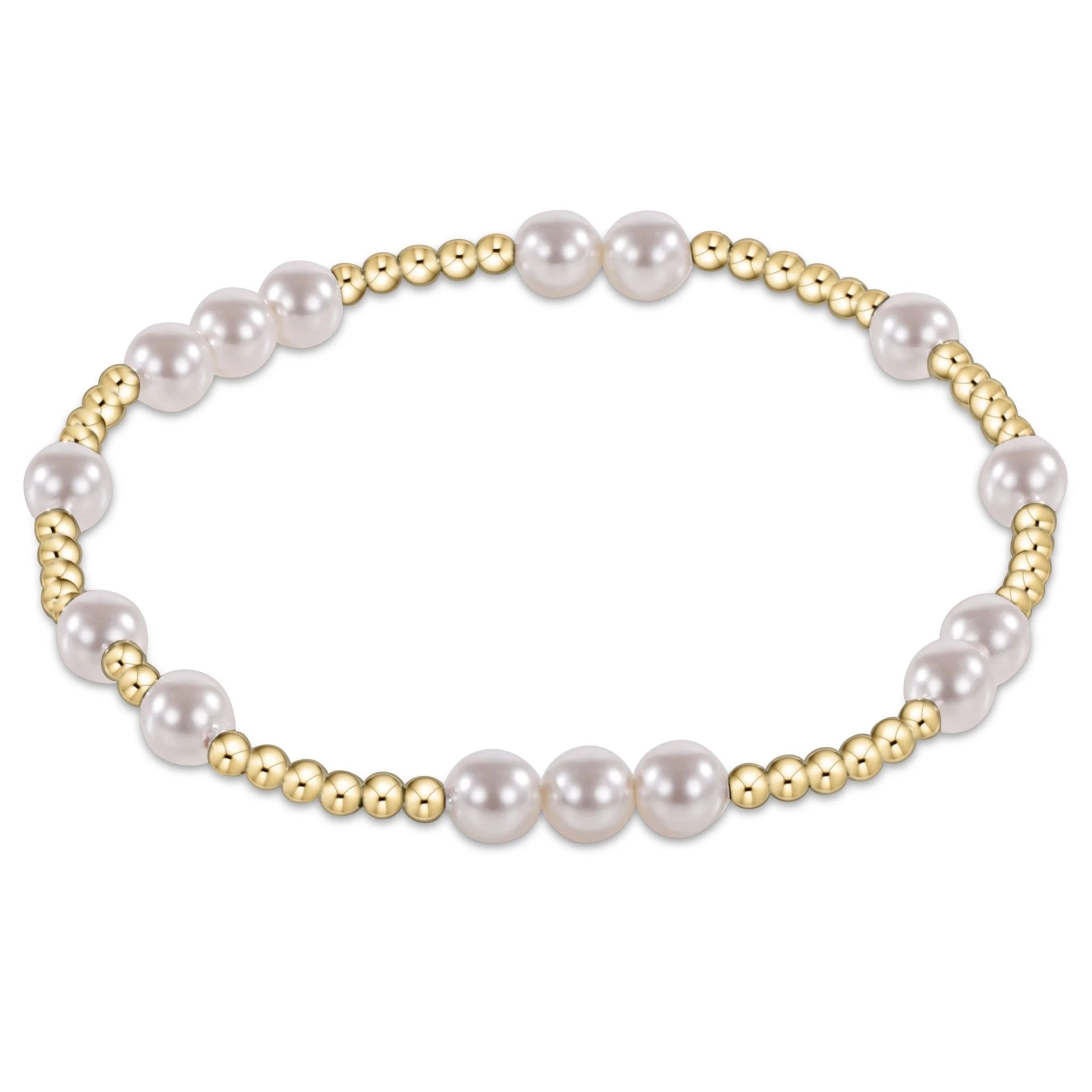 Enewton Hope Unwritten Bead Bracelet Pearl