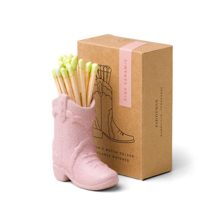 Paddywax Vintage Cowboy Boot Matches