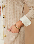 Lila Stretch Bracelet Bronze