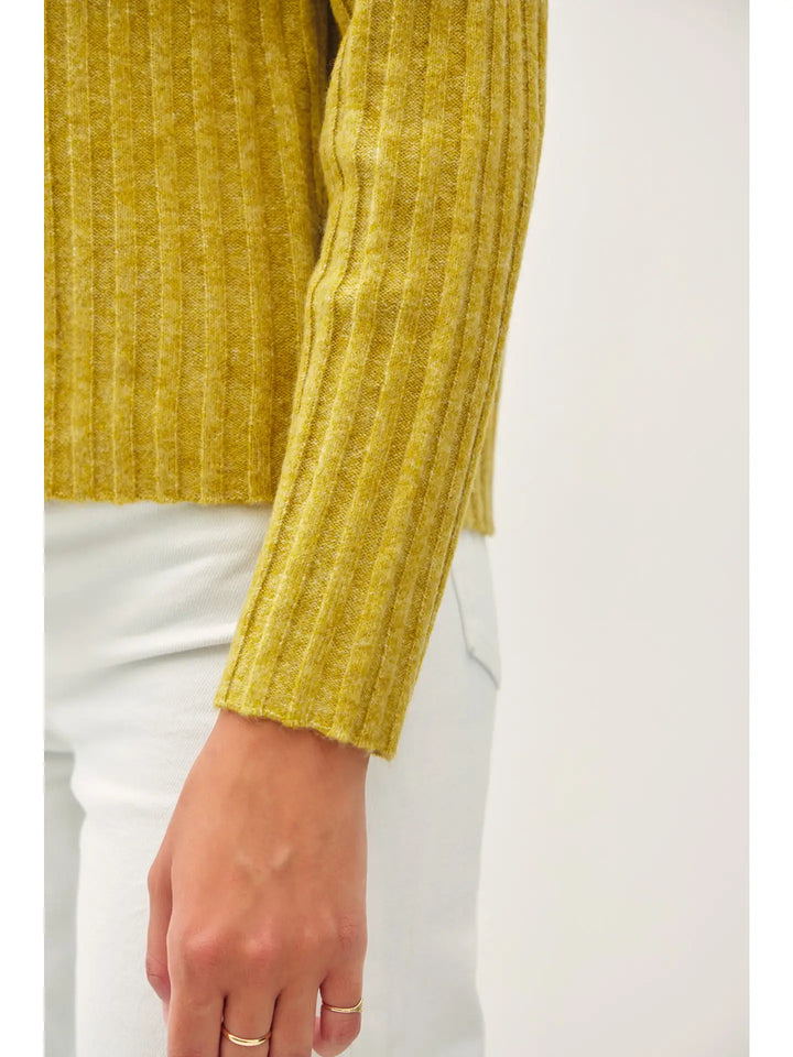 Ribbed Chunky Mock Meck