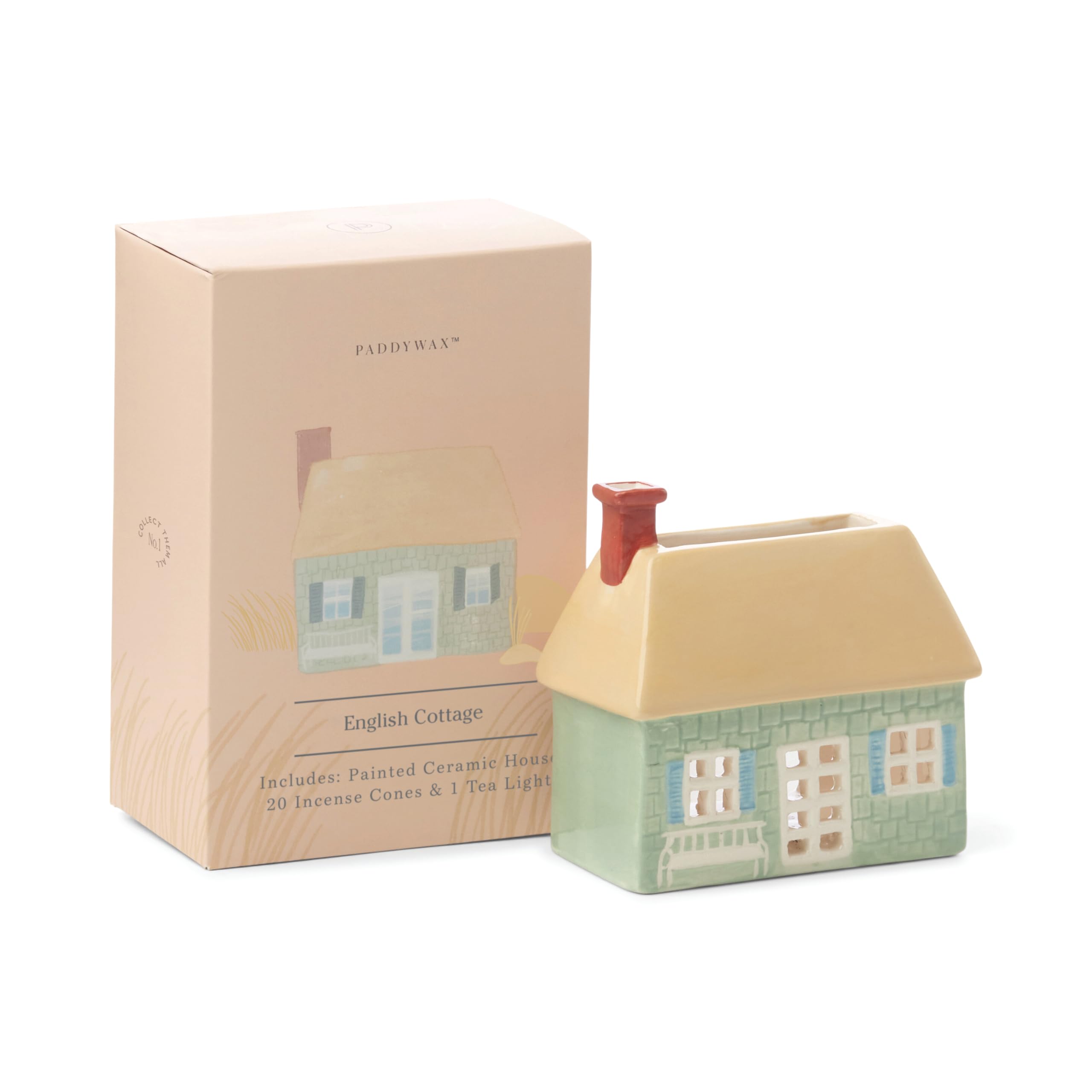 Paddywax Incense Holder English Cottage