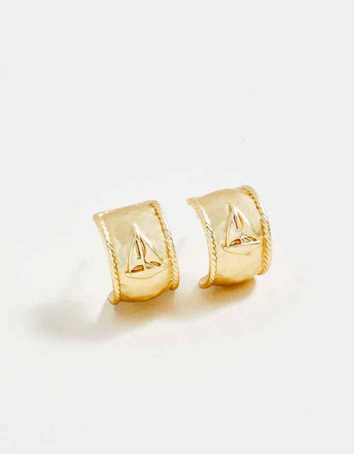 Spartina Set Sail Hoop Earring