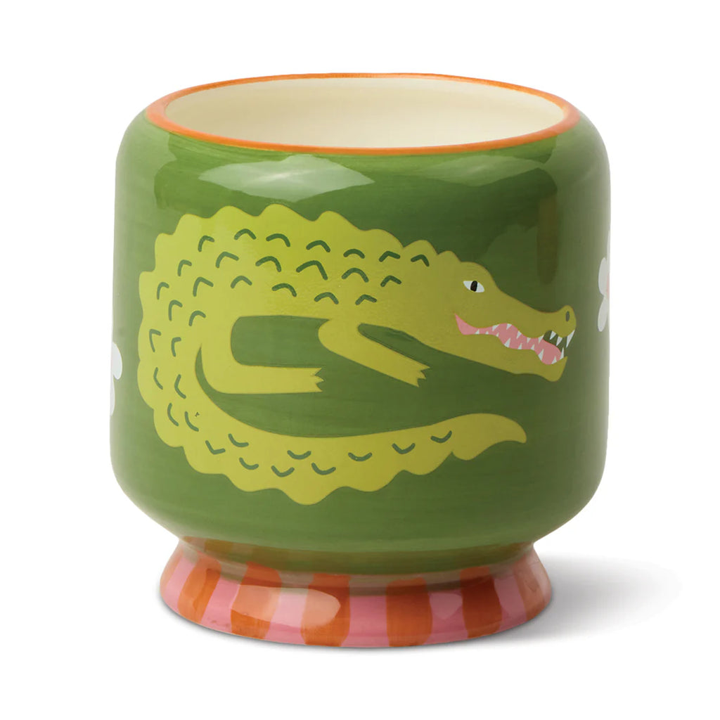 Paddywax 8oz Hand Painted Ceramic Candle