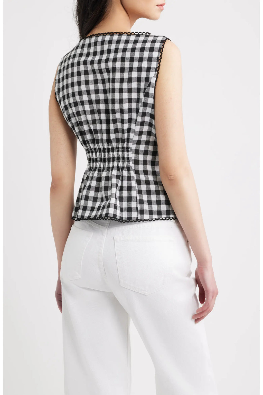 A. Ren Maelle Button Down Top