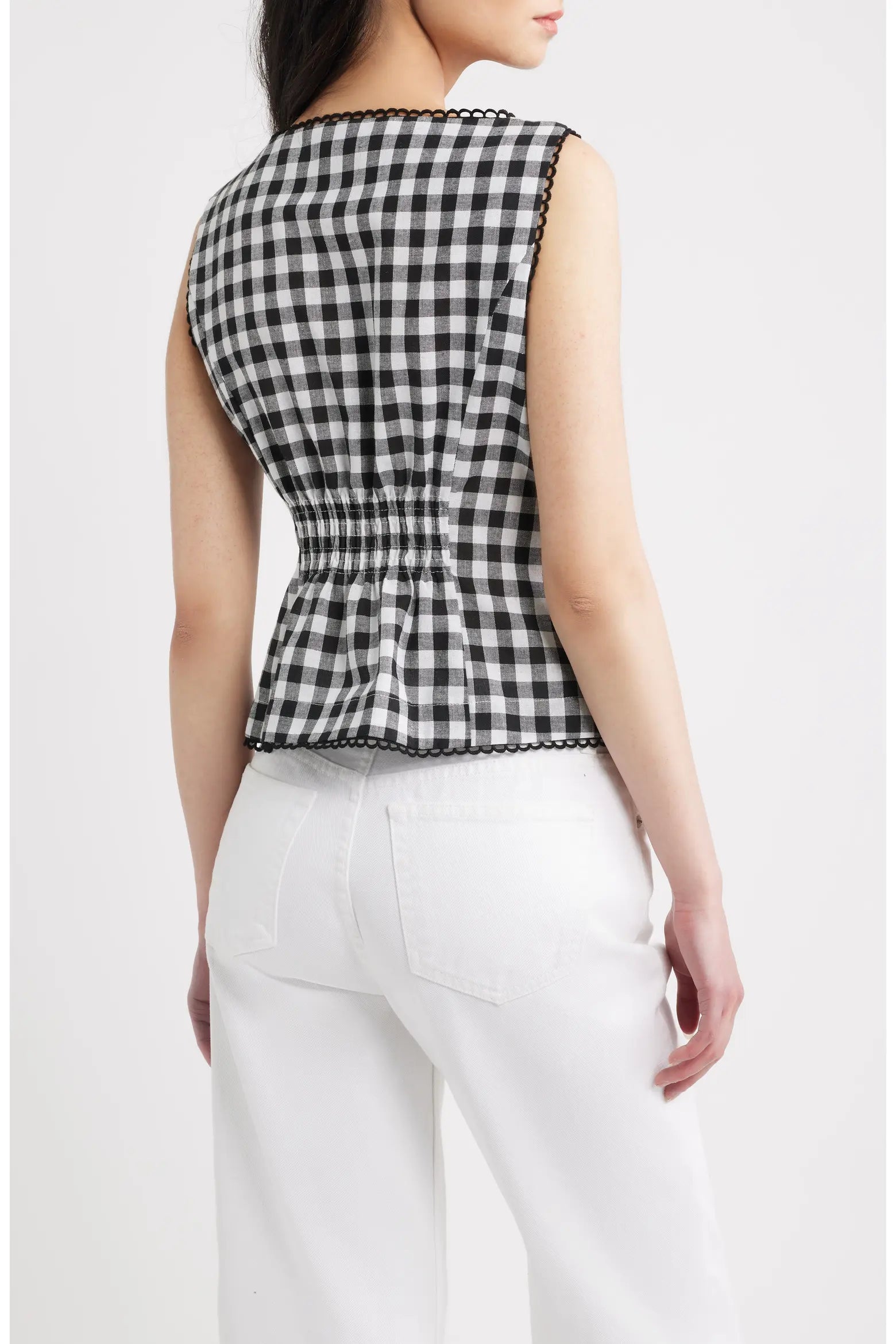 A. Ren Maelle Button Down Top