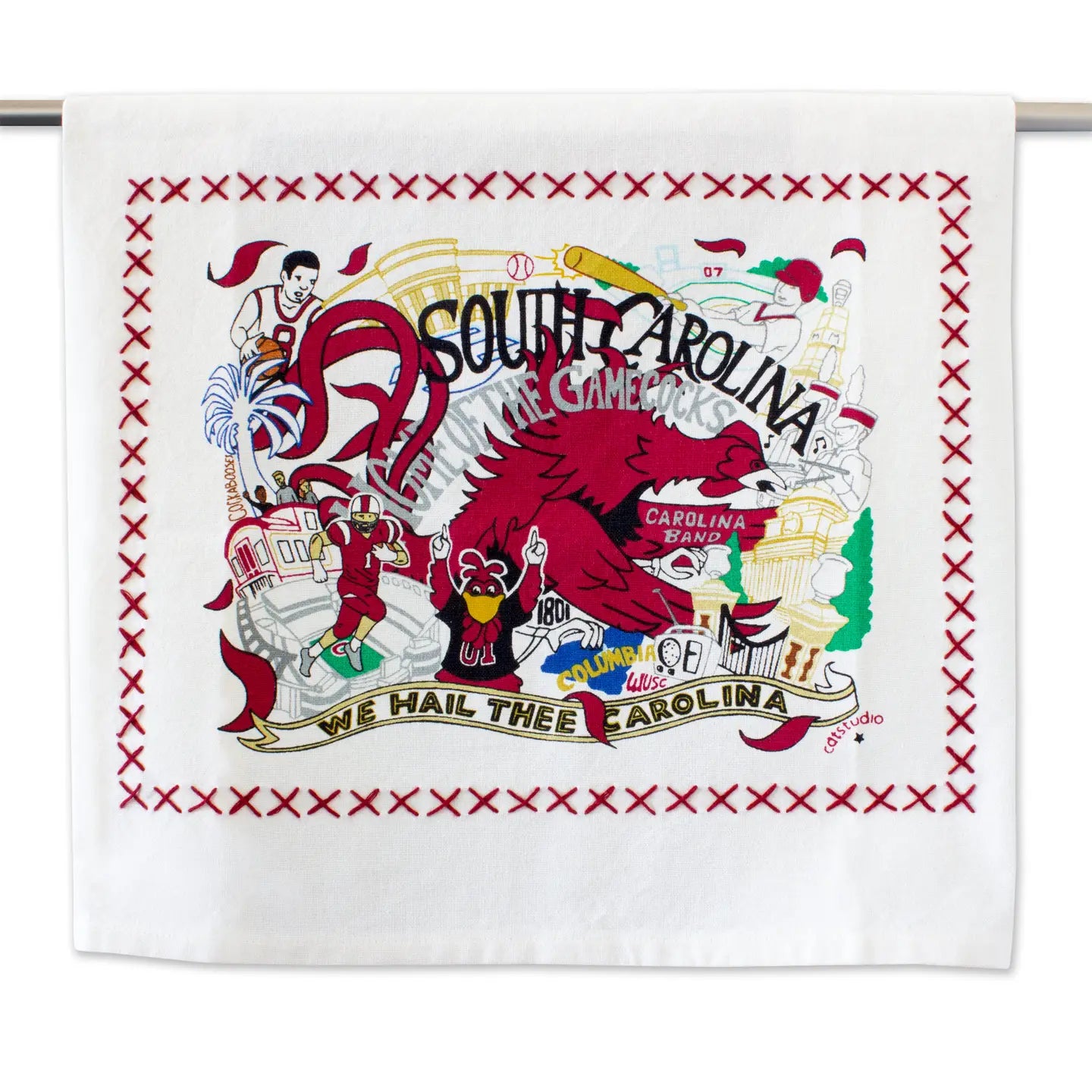 CatStudio University of South Carolina Dish Towel