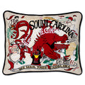 CatStudio University of South Carolina Embroidered Pillow