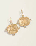 Spartina 449 Kirk’s Bluff Earrings White Opal