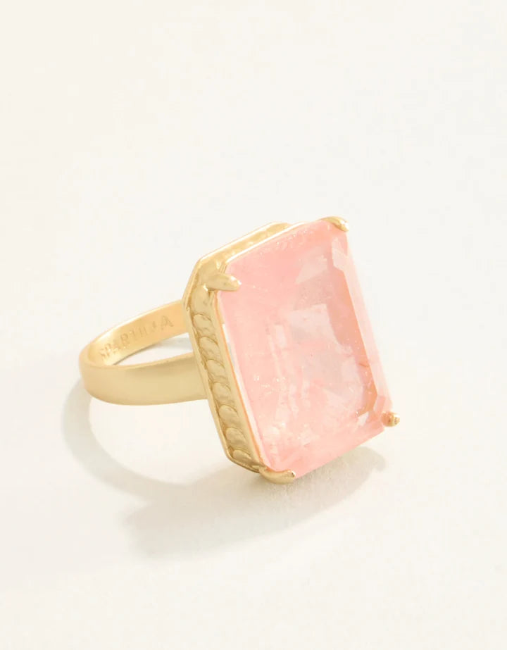 Spartina 449 Naiad Rectangle Ring Pink