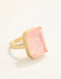 Spartina 449 Naiad Rectangle Ring Pink