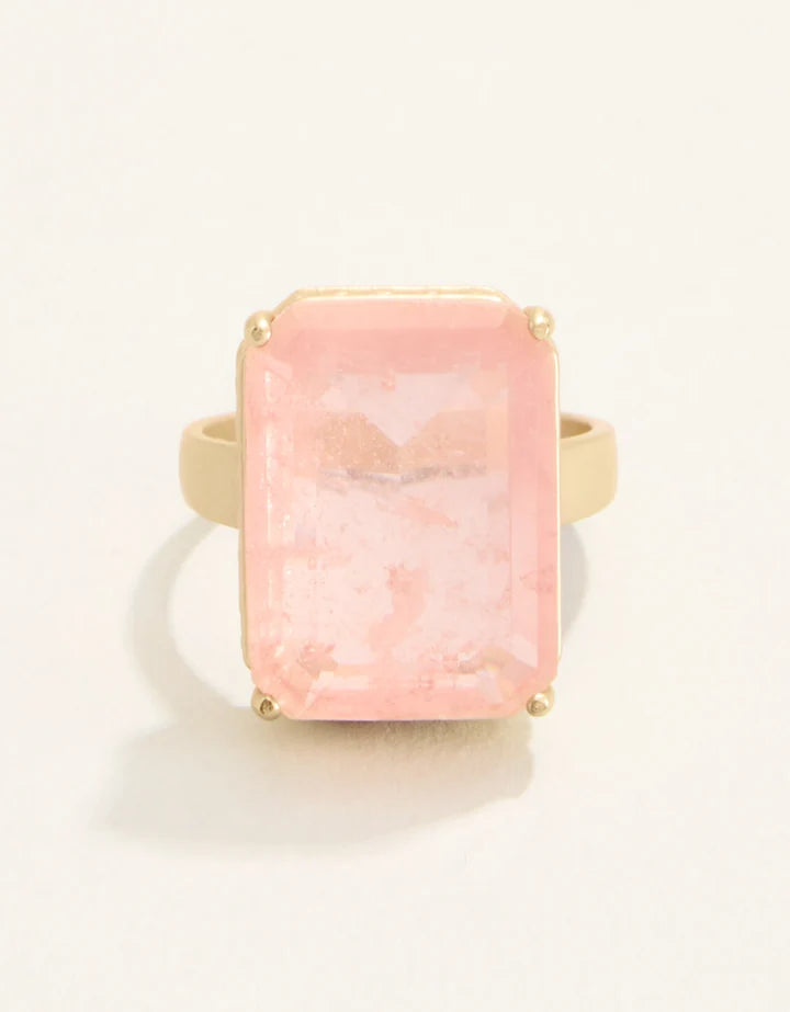 Spartina 449 Naiad Rectangle Ring Pink