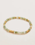 Spartina 449 Stone Stretch Bracelet Green