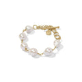 Spartina 449 Ann Pearl Toggle Bracelet Pearl White