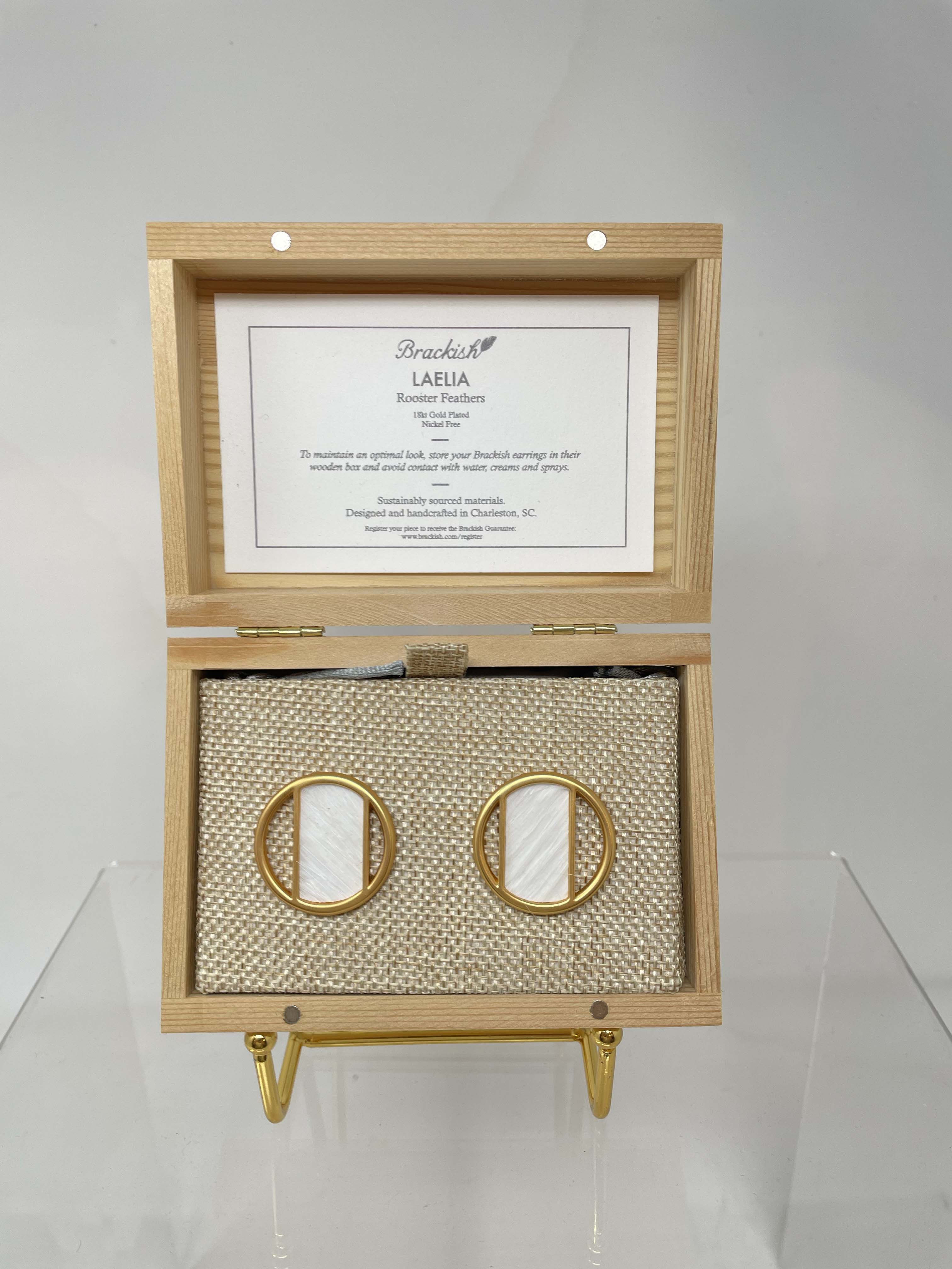 Brackish Laelia Earrings