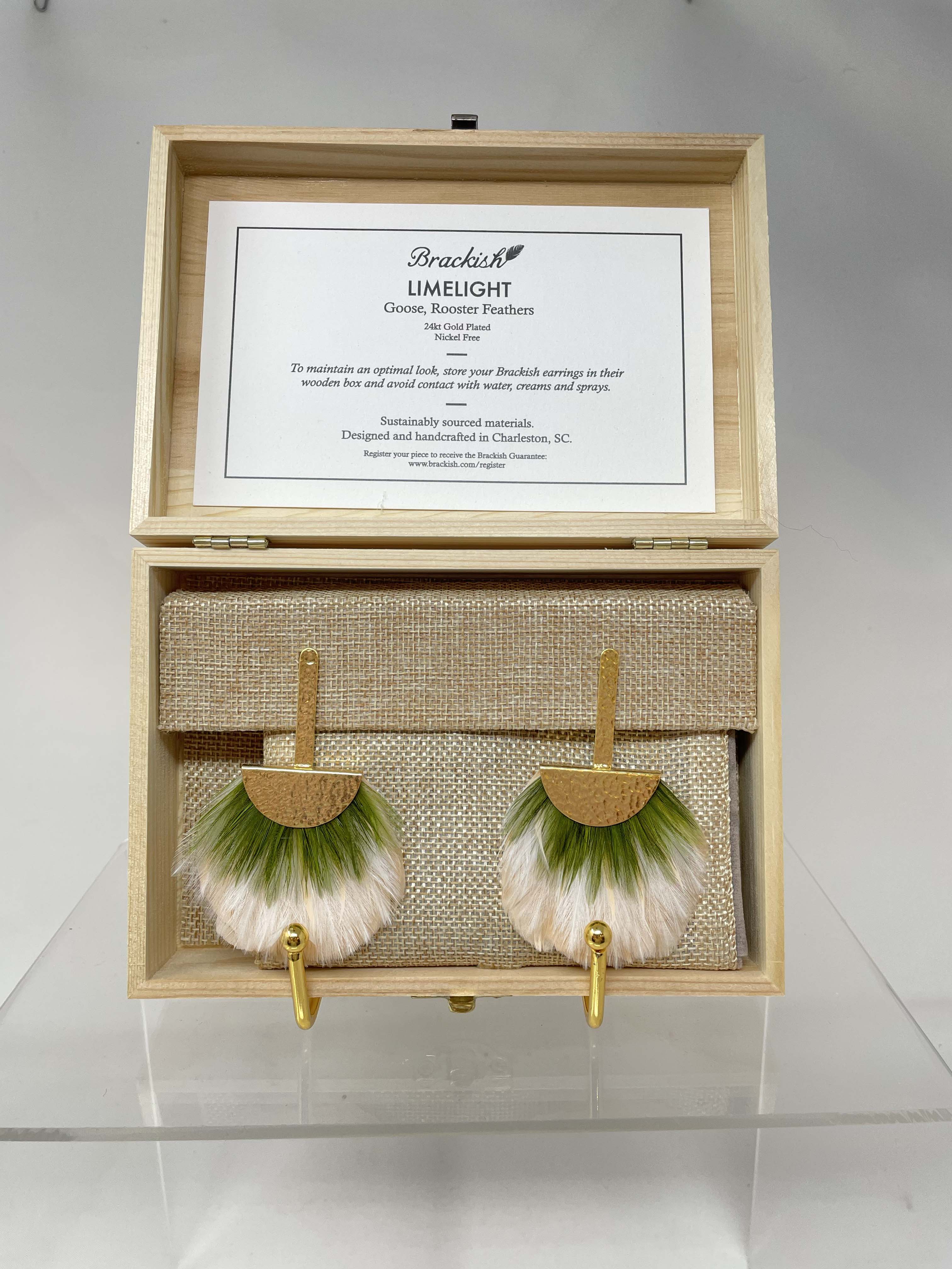 Brackish Limelight Earrings