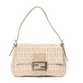 Fendi Mini Mamma Forever Zucchino Canvas Bag