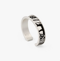 Brackish Homer Thin Cuff Silver