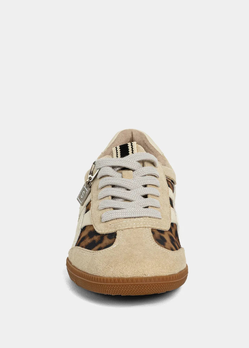 Sasha Leopard Mesh Sneaker