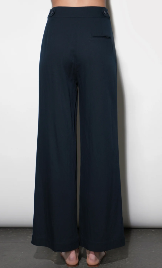 Greylin Lacey Wide Leg Navy Pants