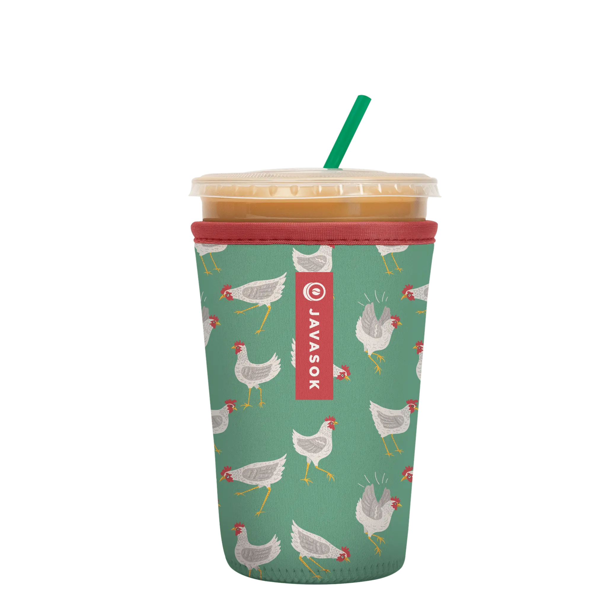 Java Sok - Iced Coffee Neoprene Cup Sleeve