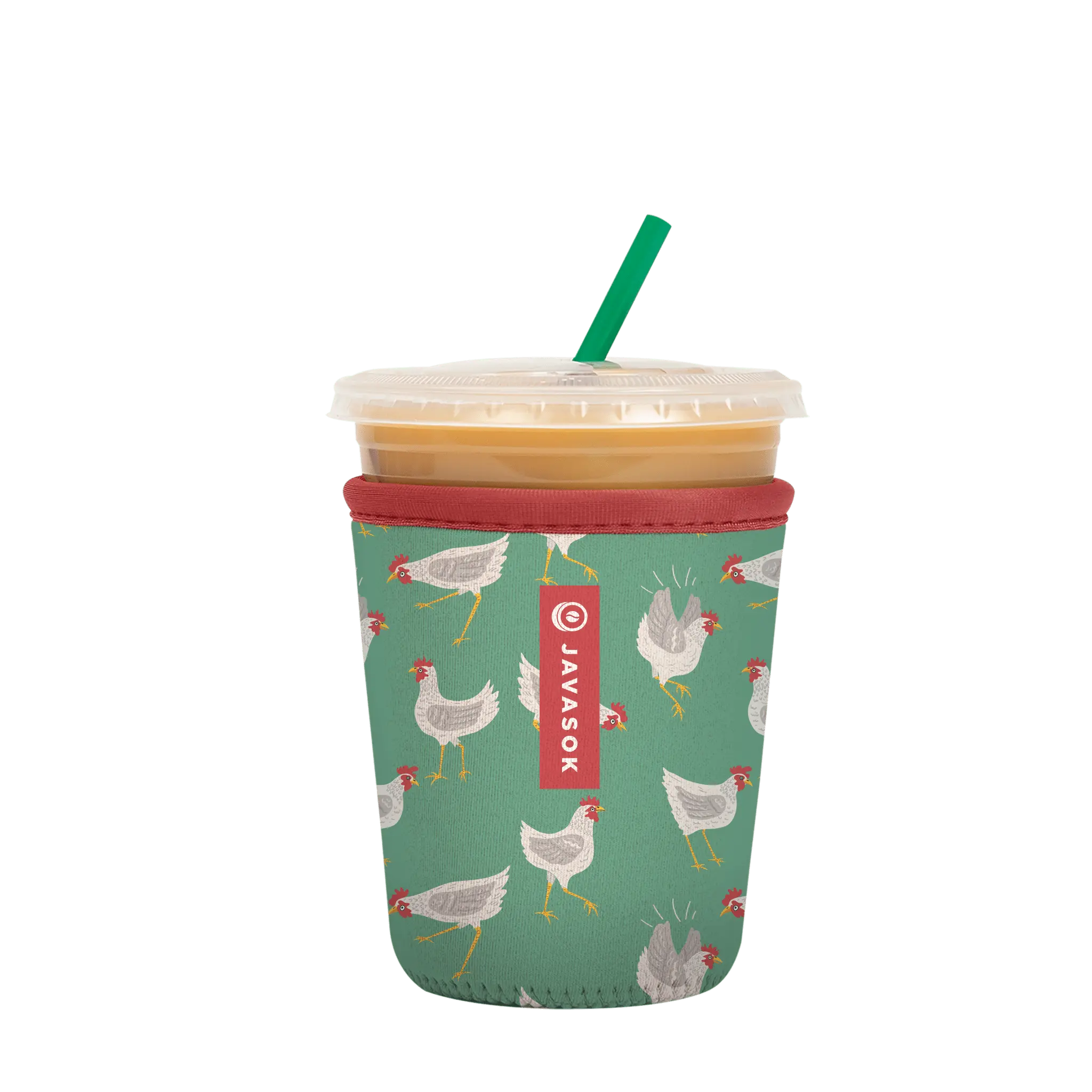 Java Sok - Iced Coffee Neoprene Cup Sleeve
