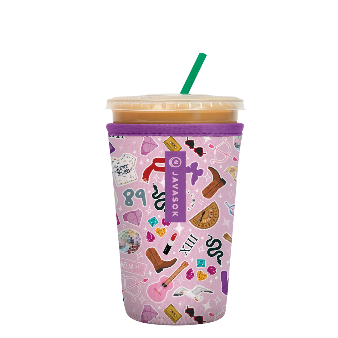 Java Sok - Iced Coffee Neoprene Cup Sleeve