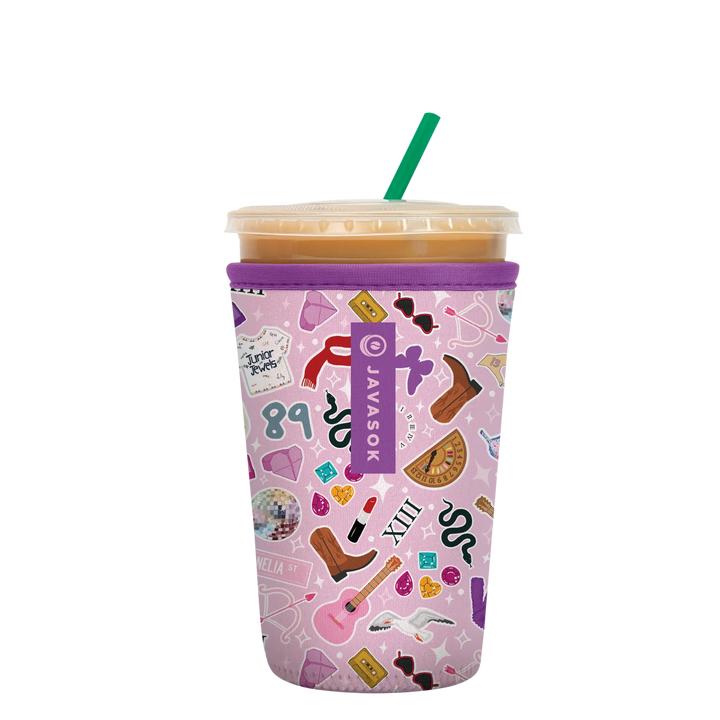 Java Sok - Iced Coffee Neoprene Cup Sleeve