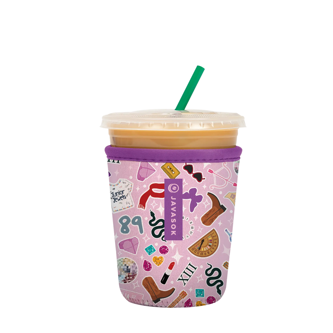 Java Sok - Iced Coffee Neoprene Cup Sleeve