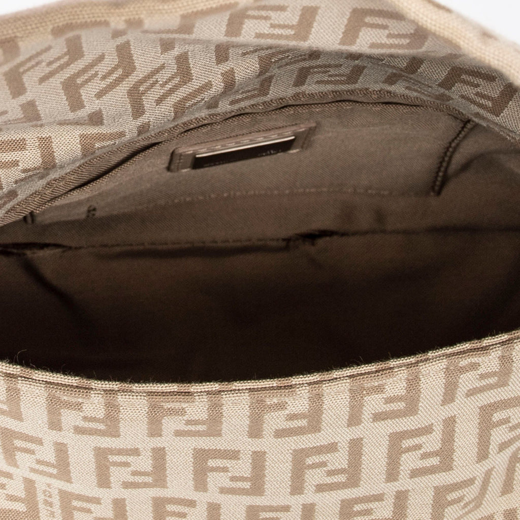 Fendi Mini Mamma Forever Zucchino Canvas Bag
