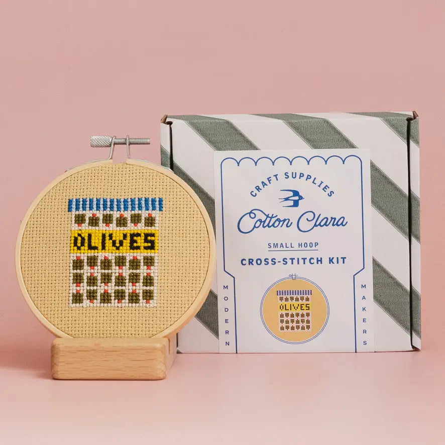 Olives Cross Stitch Kit