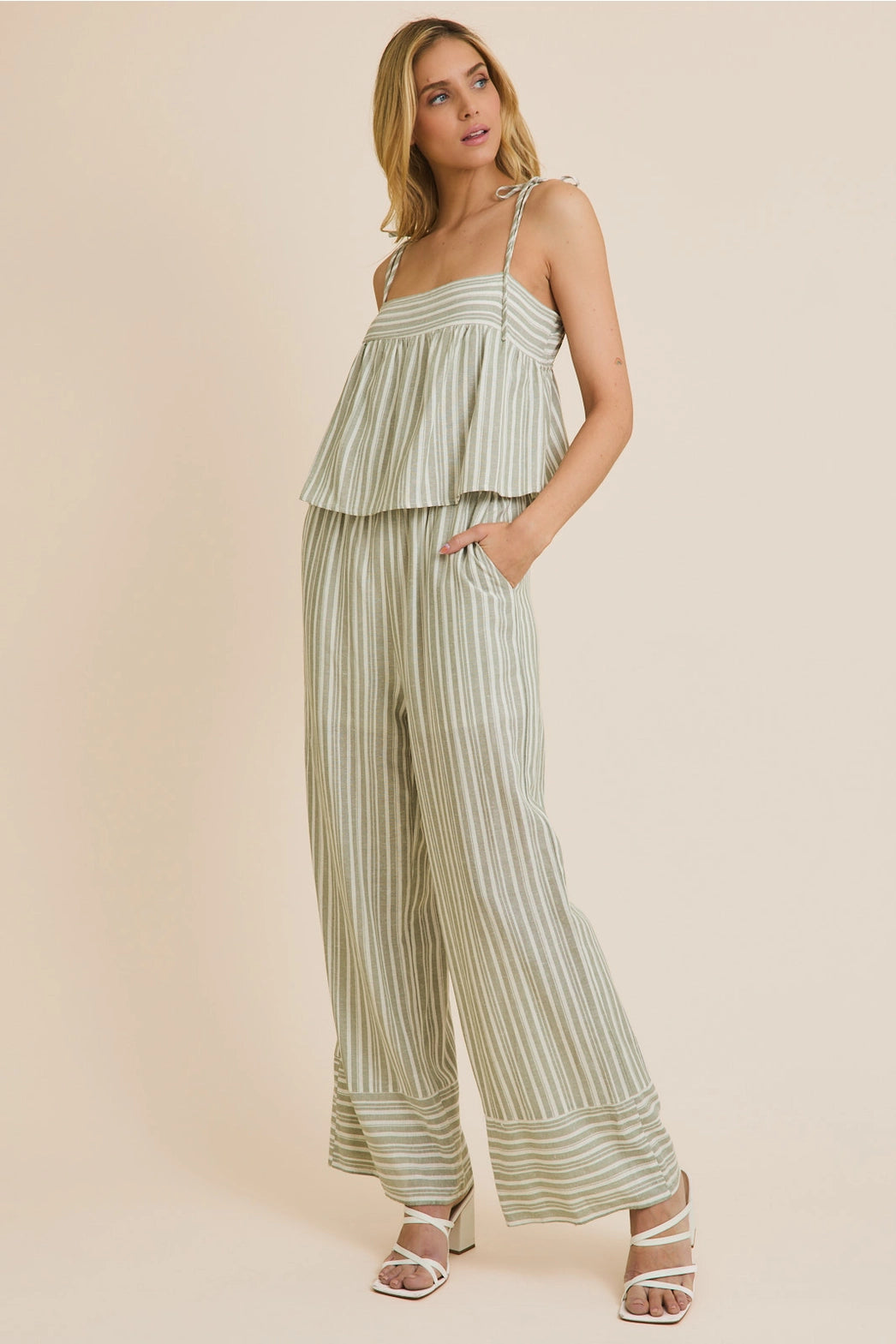 Gilli Stripe Jumpsuit