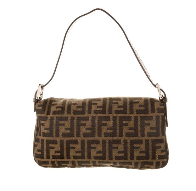 Fendi Baguette Zucca Canvas