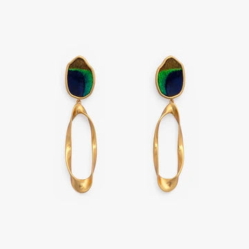 Brackish Kimberly Organic Drop Earrings