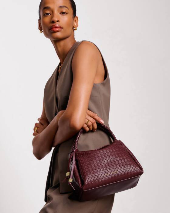 Katie Loxton Nova Woven Texture Top Handle