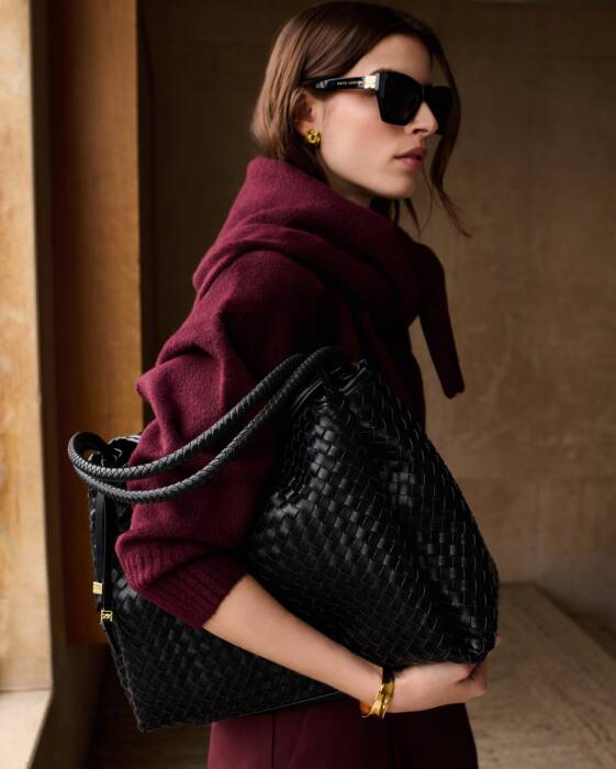 Nova Hand Woven Large Shoulder Bag