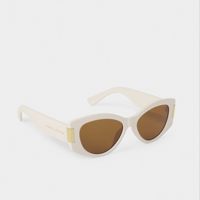 Katie Loxton Rimini Sunglasses - Off White