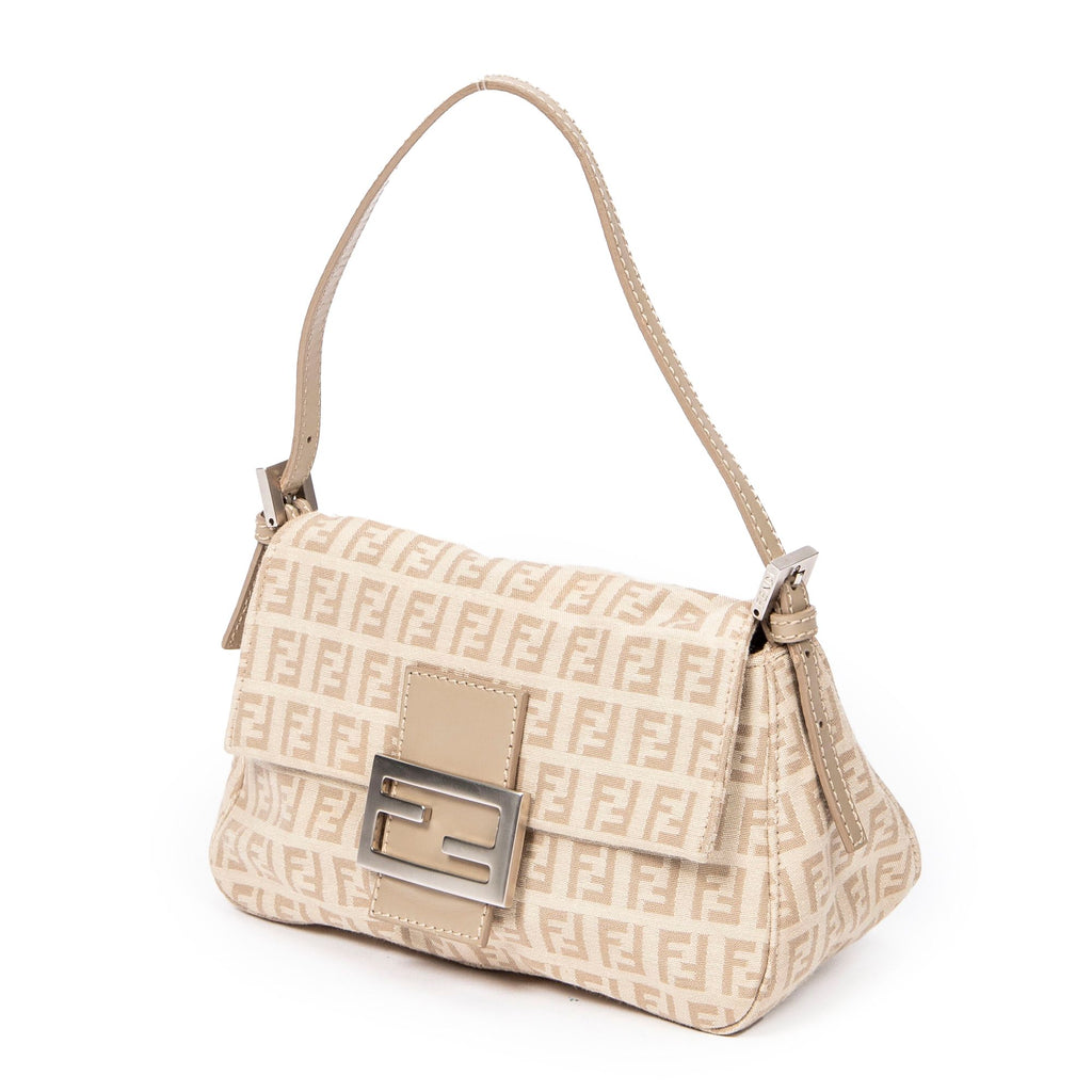 Fendi Mini Mamma Forever Zucchino Canvas Bag